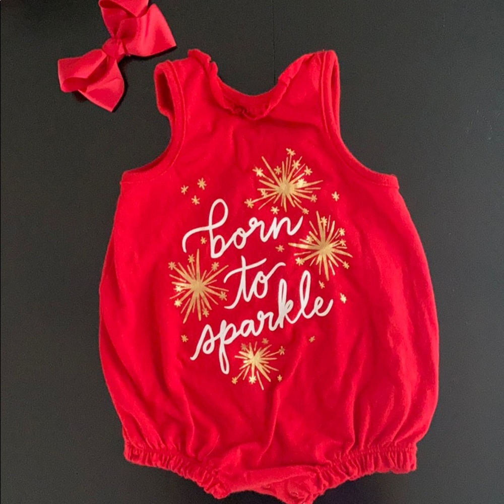 4th of July Romper size 12 months 🇺🇸